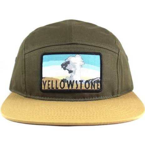 Nationalpark hatt - Yellowstone 5 Panel för wholesale av ParkHats