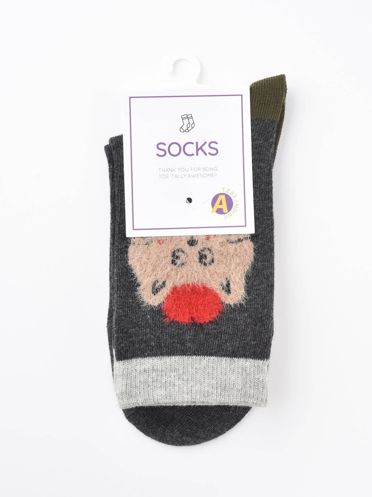 Funkyrel® Atzbranding Limited - Wholesale Socks - Women's - Rufia - Cute Winter Socks with Cartoon Animal Patterns0