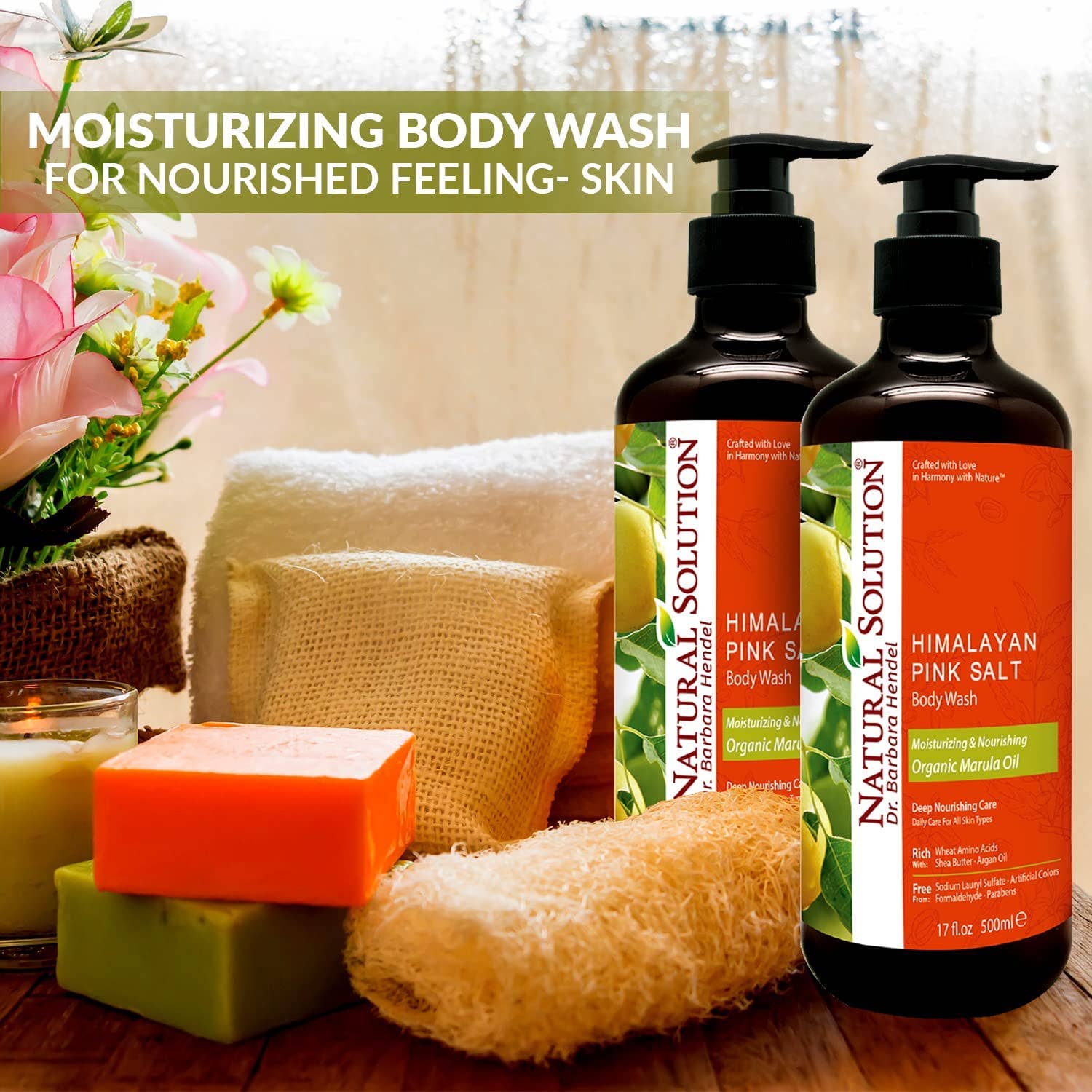 WBM LLC - Wholesale Body Wash/Shower Gel - Natural Solution Body Wash Honey, Intensive Repair, 17 fl oz14