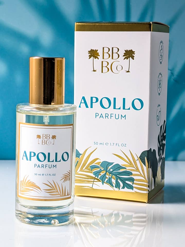 Apollo Parfum for wholesale by Beachy Bubbles Bath Co