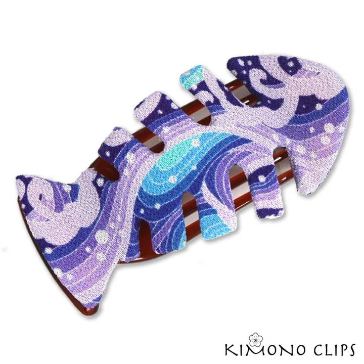309a Fishbones Assorted for wholesale by Kimono Clips