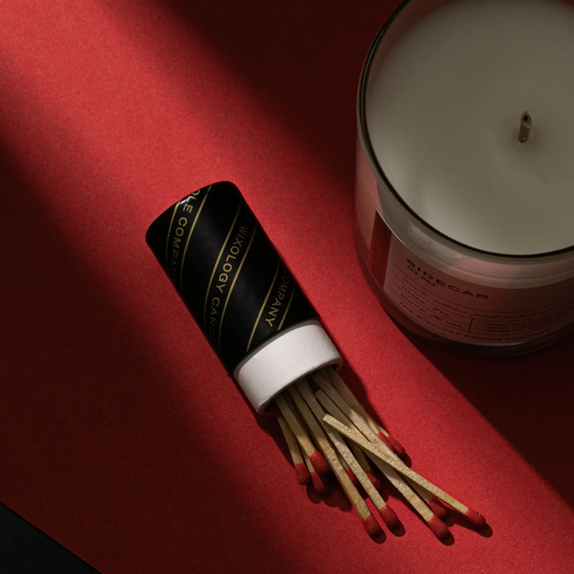 Wixology Candle Company – Fósforos por atacado – Tubo Mini-Match da Marca4