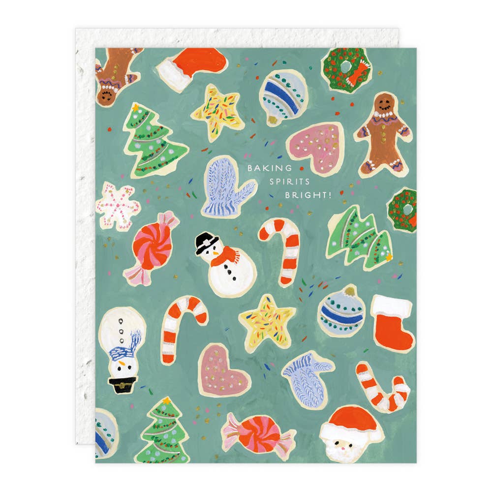 Seedlings - Wholesale Christmas card - Christmas Cookies - Holiday Card1