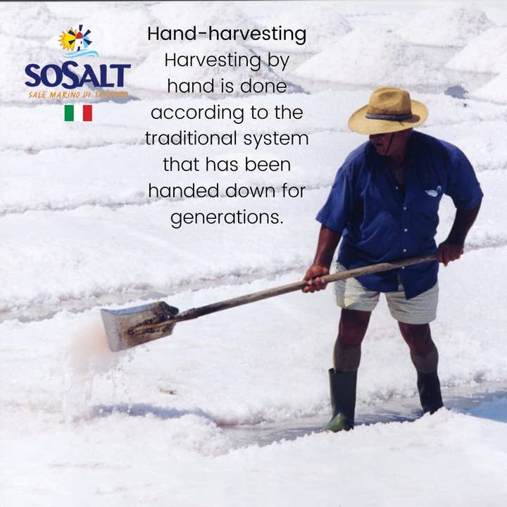 Wholesale Italian Food - Wholesale Salt - SoSalt, Fine Sea Salt from Sicily, 22 lb (10kg)2