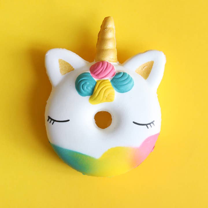 La Petite Épicerie - Wholesale Fidget Toy - Kids - Big Squishy Antistress - Unicorn Donuts