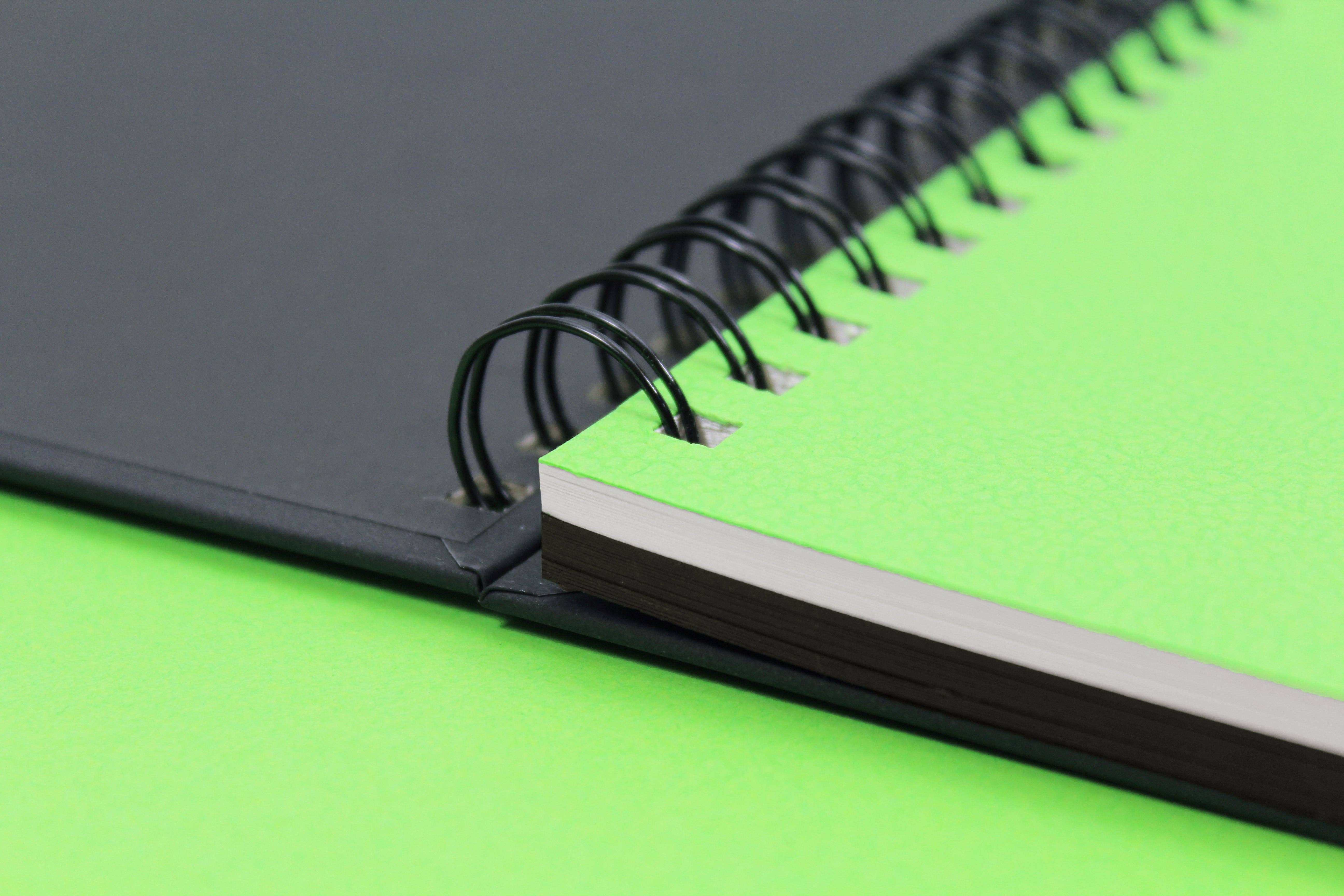 Black Stocky Mixed Media Sketchbook A4 Portrait for wholesale on Faire8