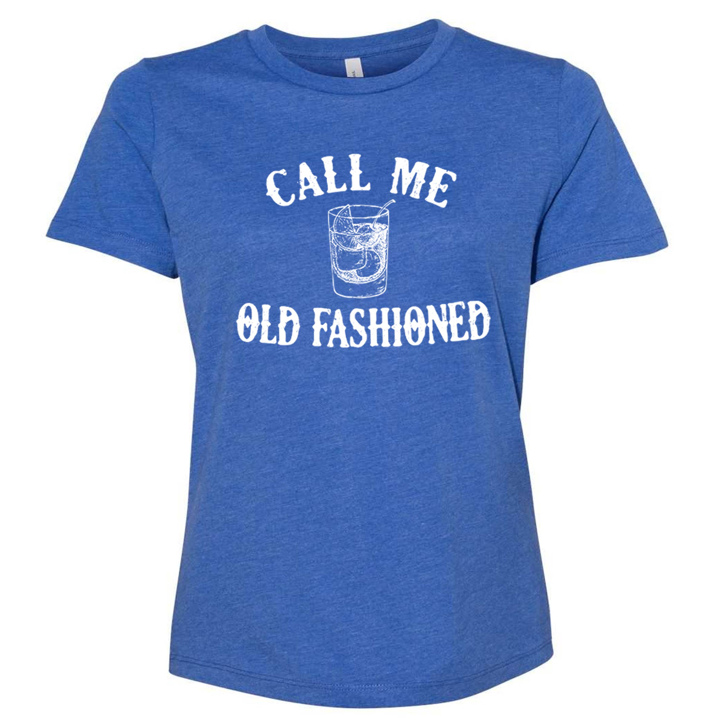 Wi-Wear - Wholesale Screen Printed T-Shirt - Women's - Call Me Old Fashioned Ladies T-Shirt Old Fashioned Cocktail8