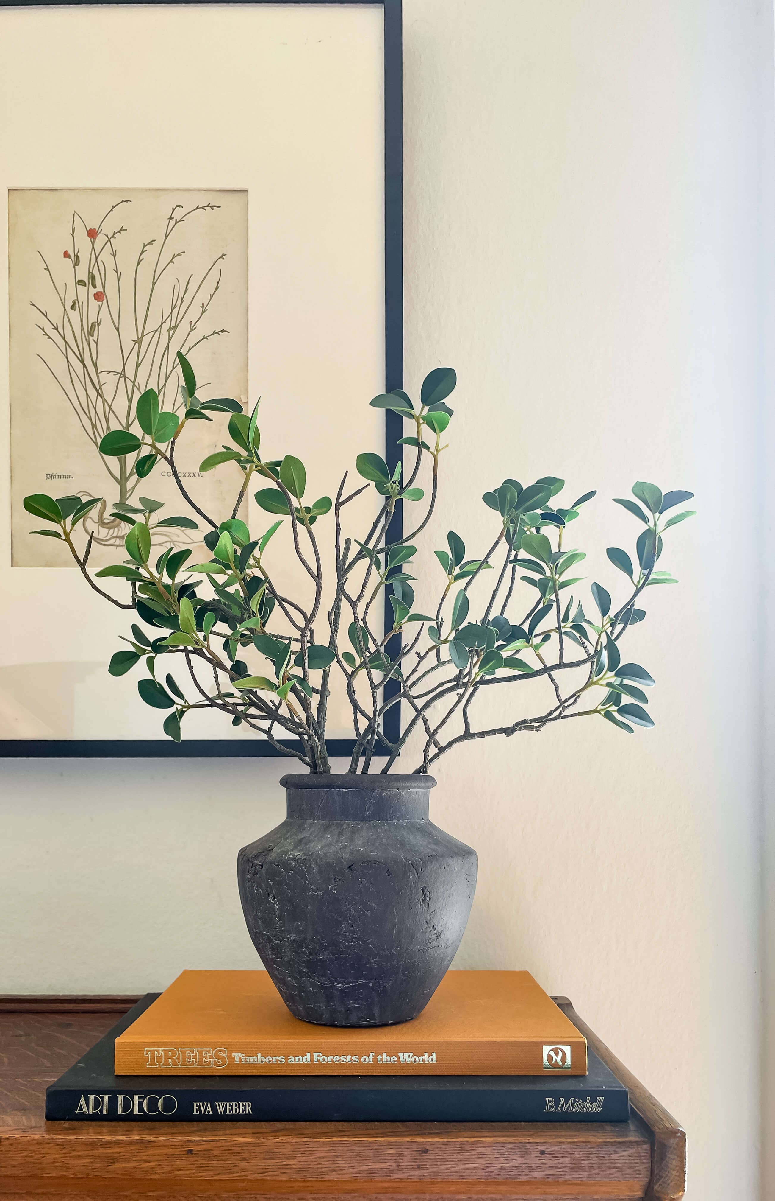 Hycroft Home Decor - Wholesale Vase - Senna Terracotta Vase – Flared Neck, Charcoal Finish3