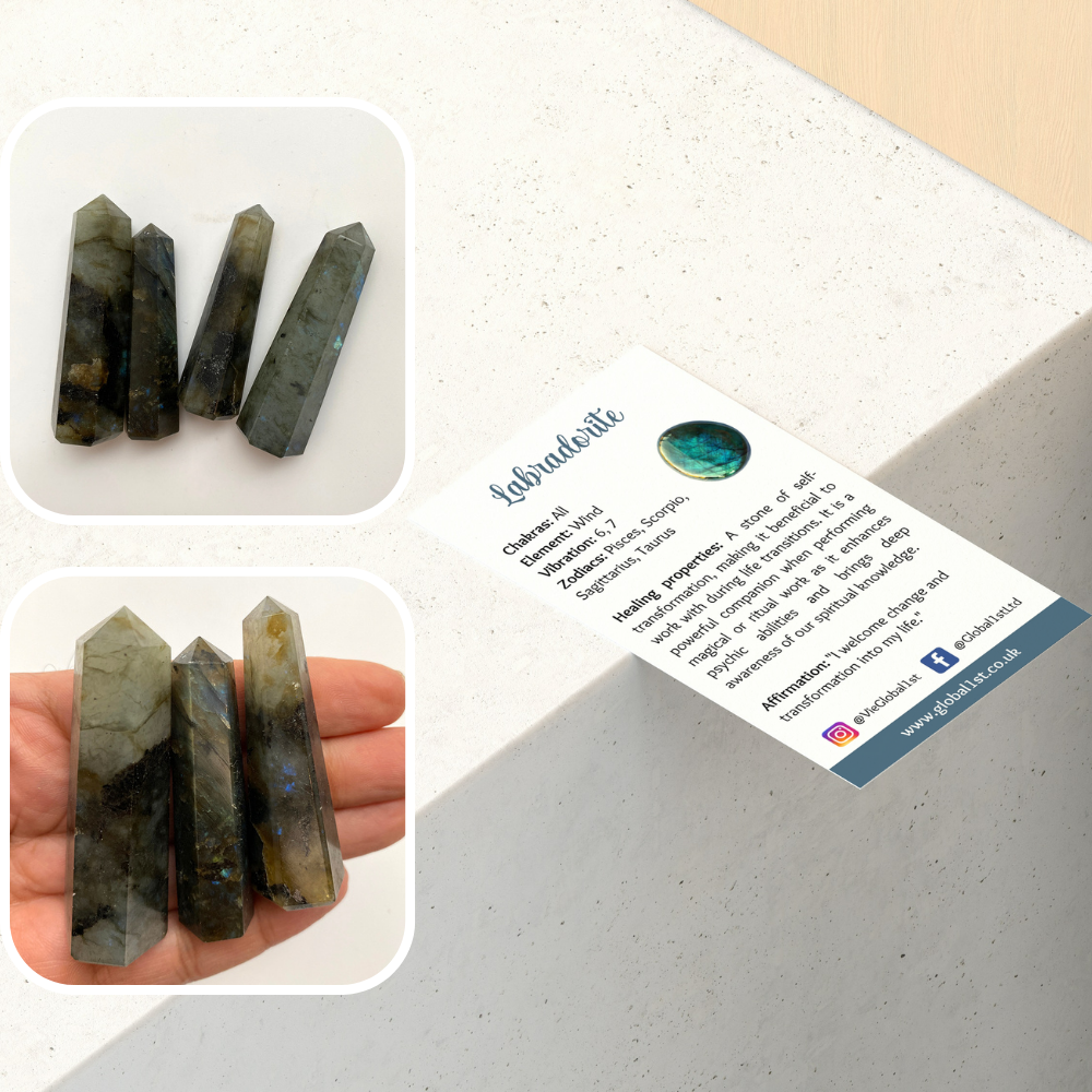 VIE - Vendita all'ingrosso Pietra/cristallo spirituale - Piccola torre obelisco 5-7 cm19