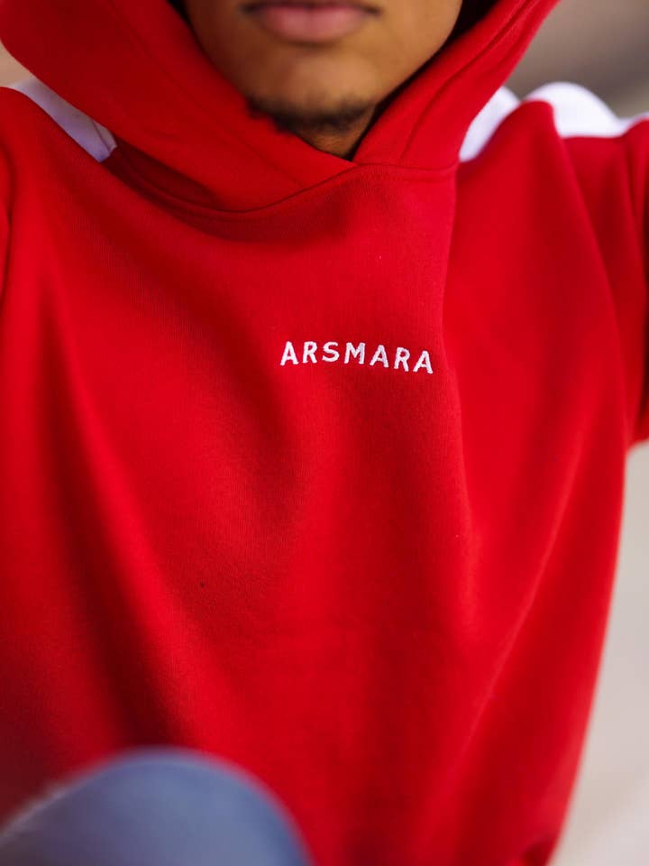 Hoodie RANGE Red for wholesale by Arsmara
