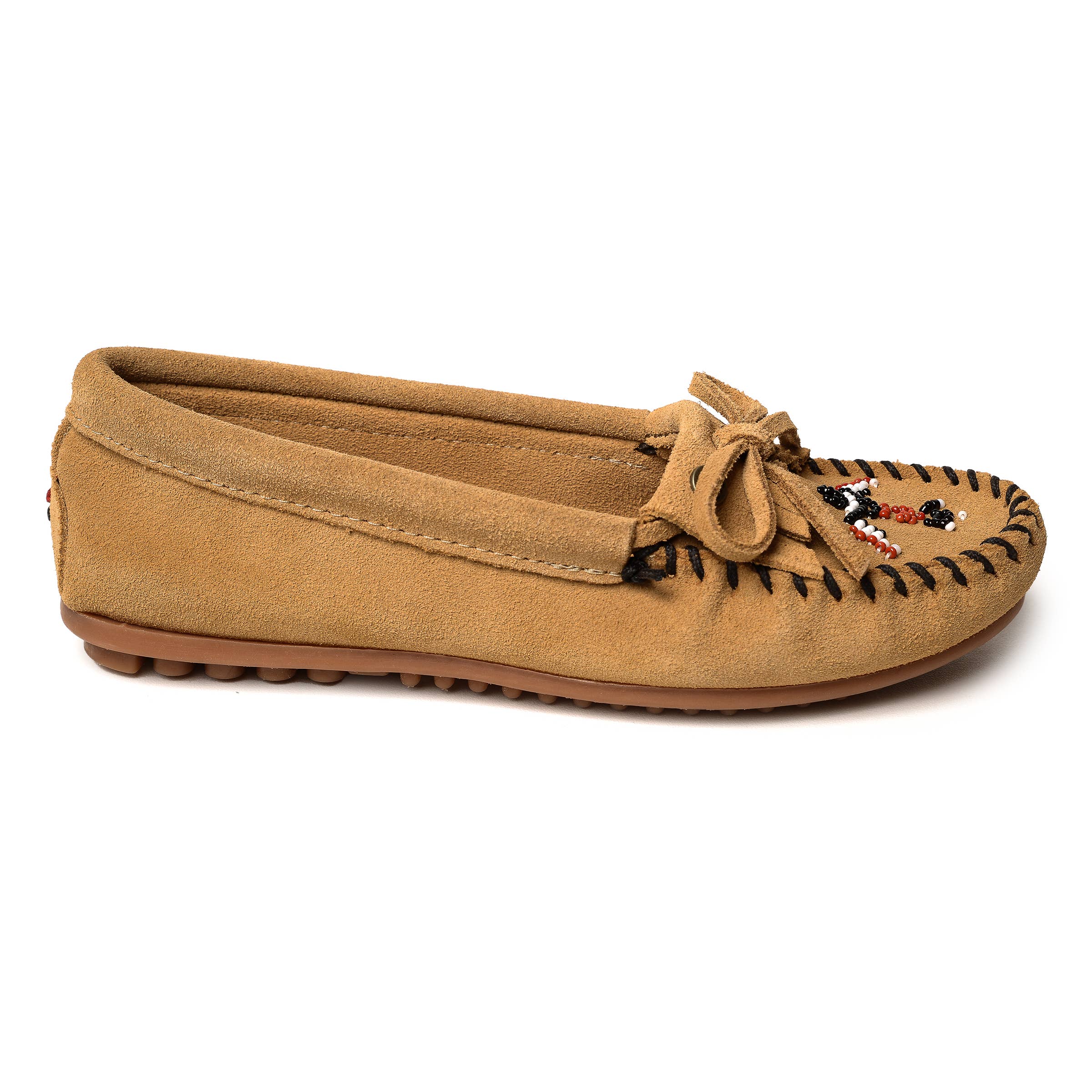 Minnetonka - Wholesale Flats/Loafers - Women's - Women's Thunderbird Animikii Suede Beaded Moccasin21