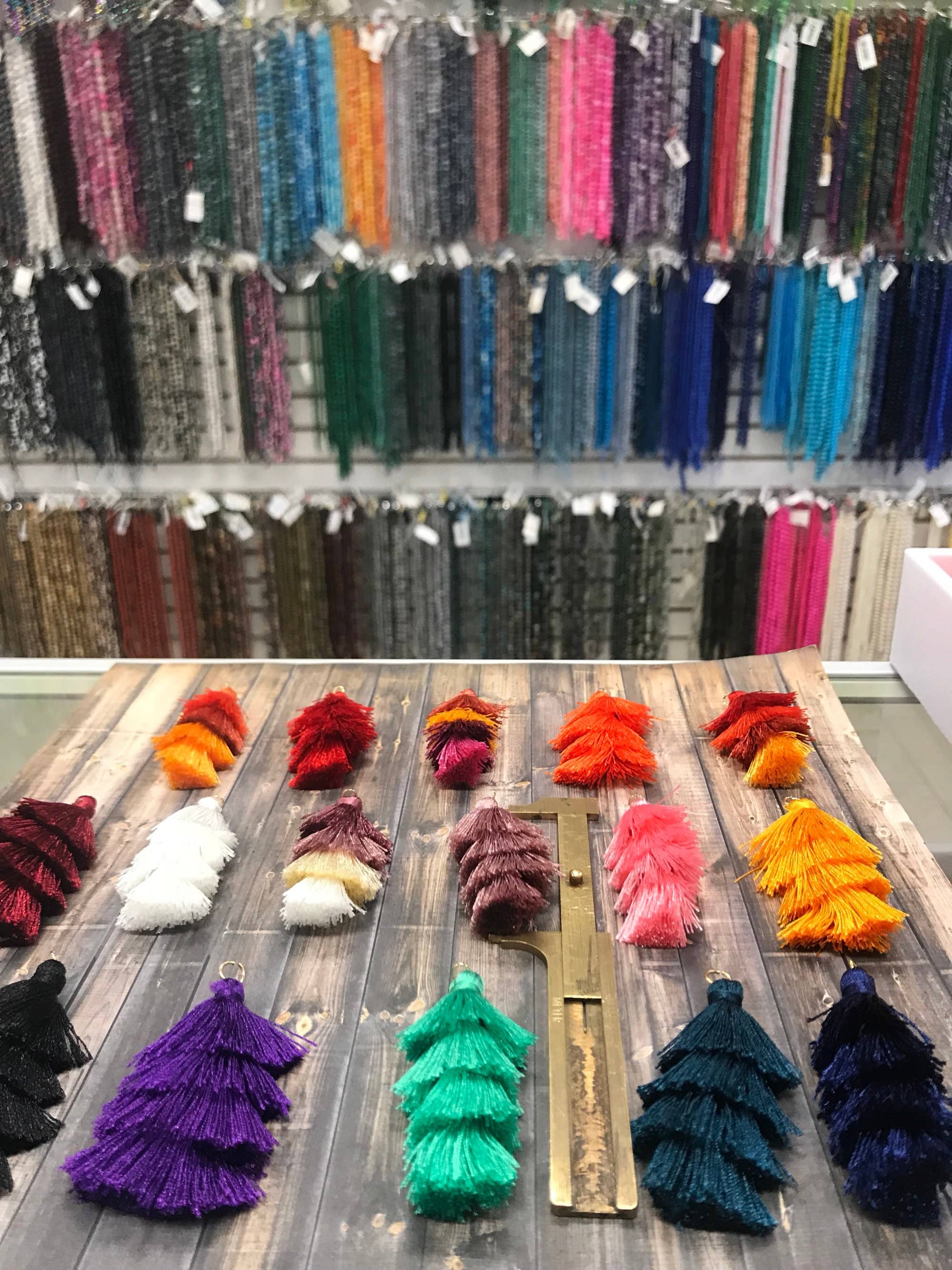 The Bead Bazaar - Wholesale Craft Supplies - Tassels, Handmade Tassels, Tiered Tassels, Jewelry Making, Tassels For Earings, Jewelry Supplies, Earring Tassels1