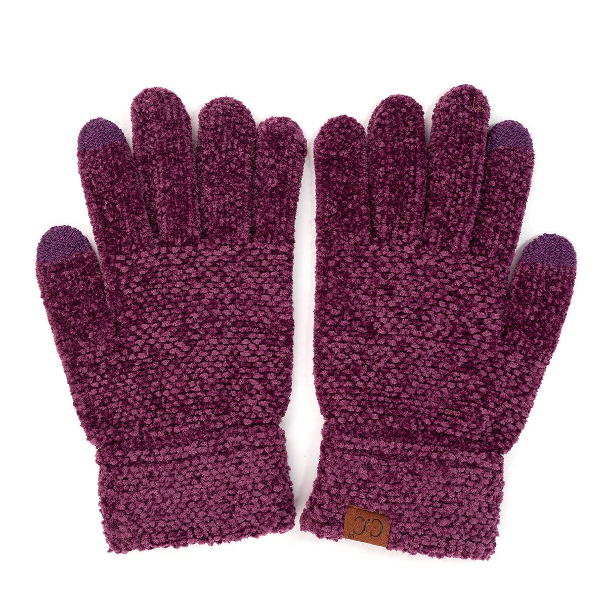 Truly Contagious - Wholesale Gloves - Women's - CC Chenille Touchscreen Glove ( G-9016 )3