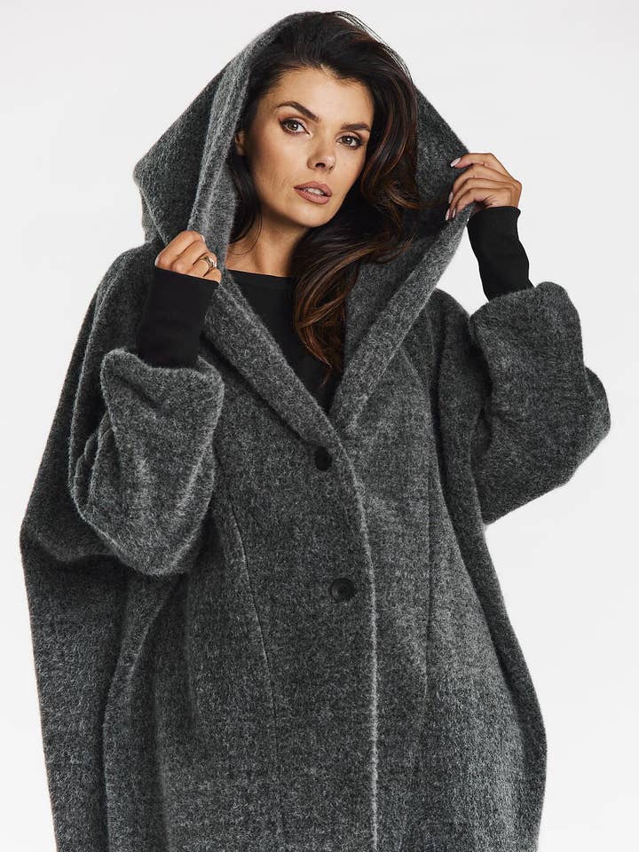 Mantel Model 200556 awama voor wholesale door Lieber Deem Marktplatz