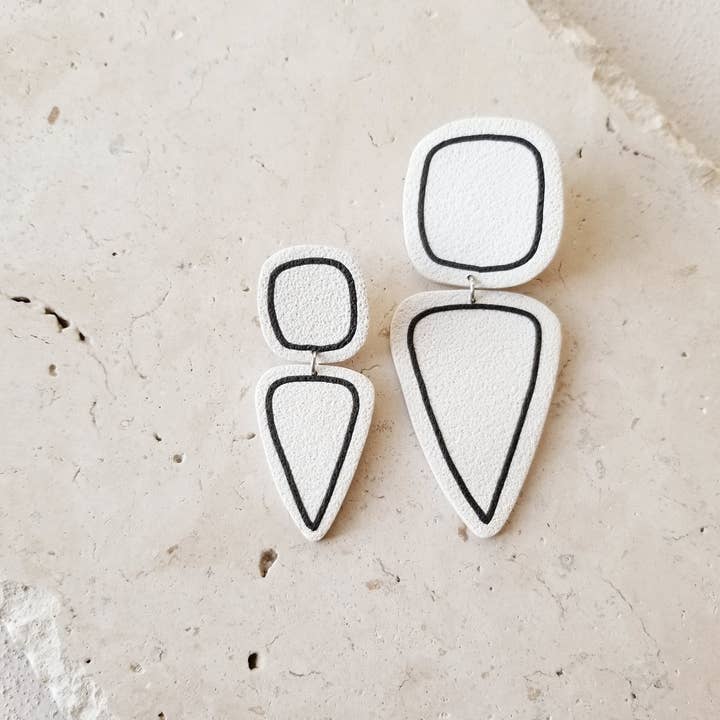 That Clay Girl Co. - Wholesale Dangle Earrings - Polymer Clay Earrings | Textured Earrings | Organic Earrings9