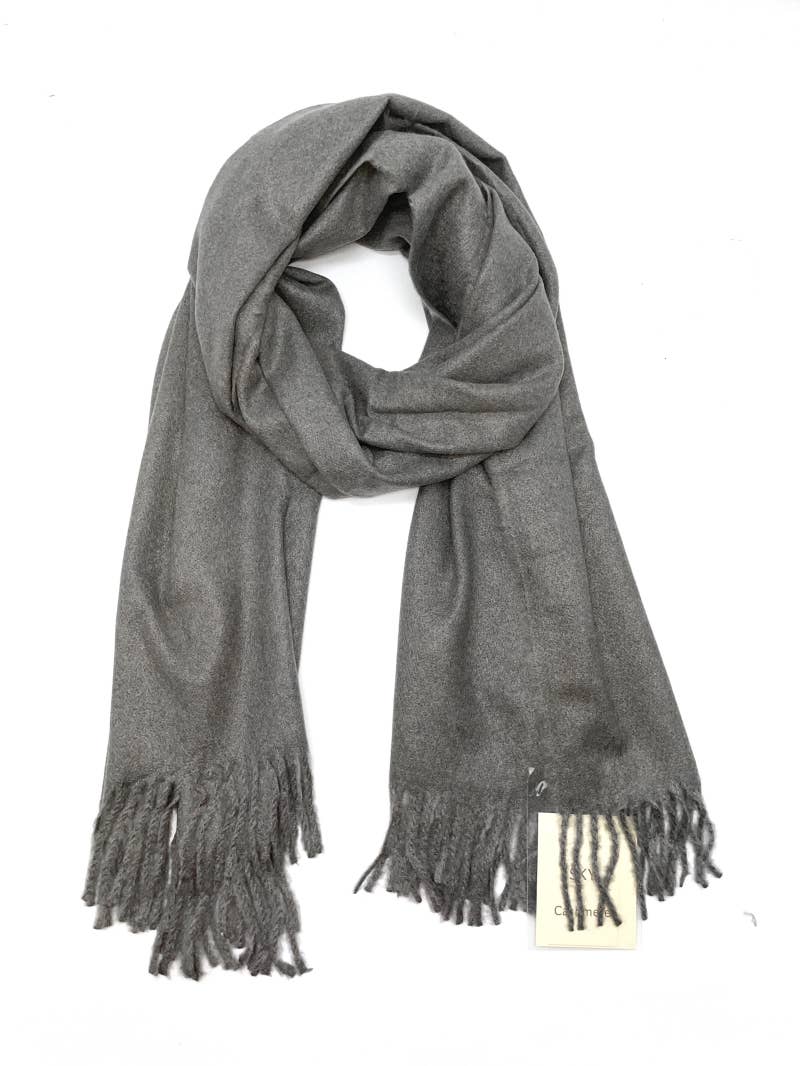 LINETA - Wholesale Scarf - Women's - SKY-88 Very Thick Plain Scarf9