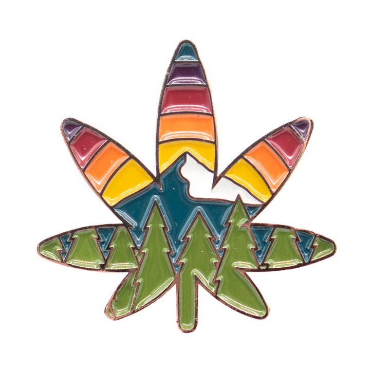 MJ Mountain Pin for wholesale by Snow Business USA