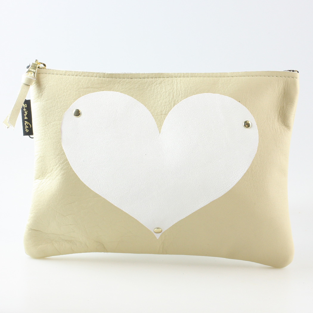 Zina Kao Exclusives – Engroshandel Posetaske - Dame – Soft Heart Applique: 3 størrelser! 18