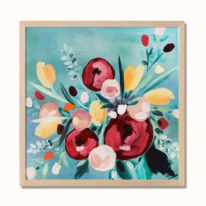 Mini Impression - Bouquet - Affiche d'Art pour la vente par Poppydesign