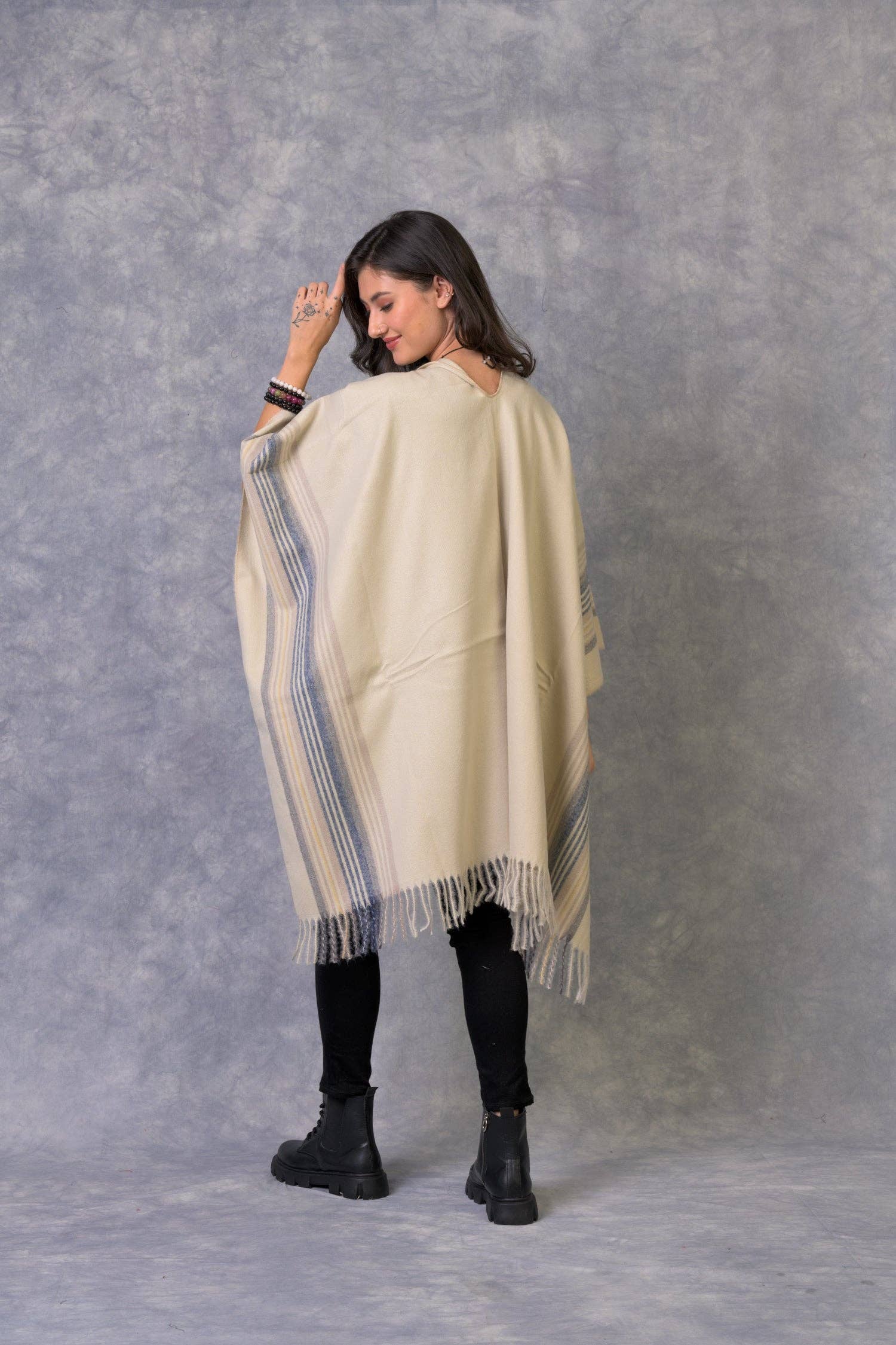 Assorted Rhea Opulent Poncho for wholesale on Faire1