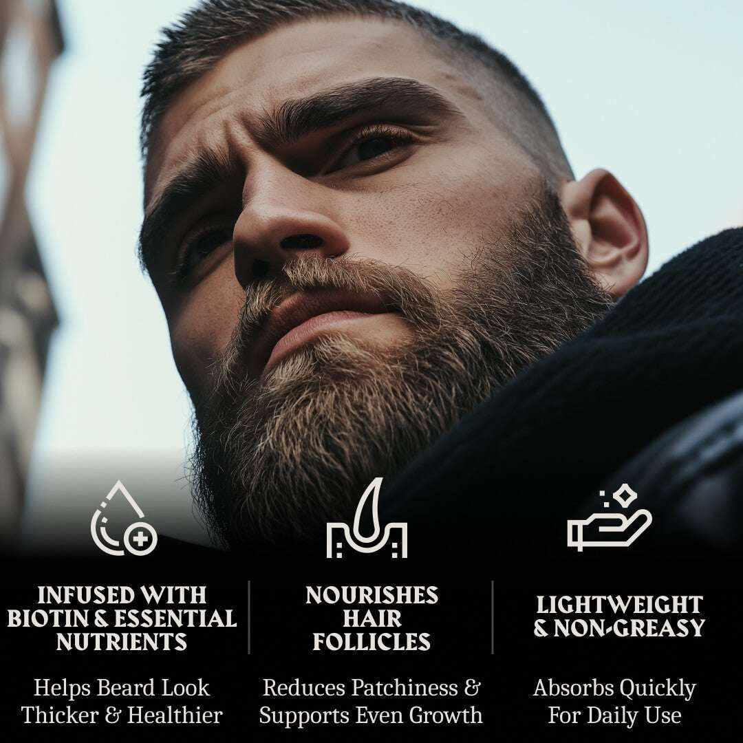 Striking Viking - Wholesale Baardstylingproduct - Baardgroeiolie Biotine voor Mannen - Geurloos8