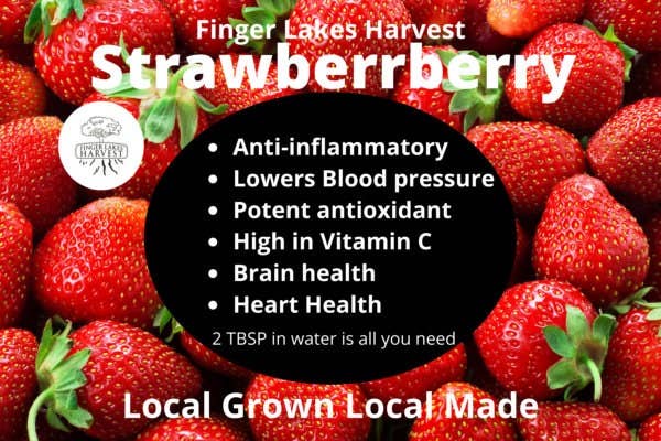 Finger Lakes Harvest – Großhandel Soda/kohlensäurehaltiges Getränk – Erdbeer-Strauch1