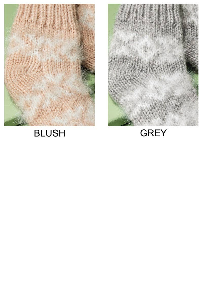 Urbanista - Wholesale Socks - Women's - Fuzzy Nordic Socks10