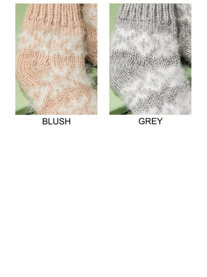 Urbanista - Wholesale Socks - Women's - Fuzzy Nordic Socks10