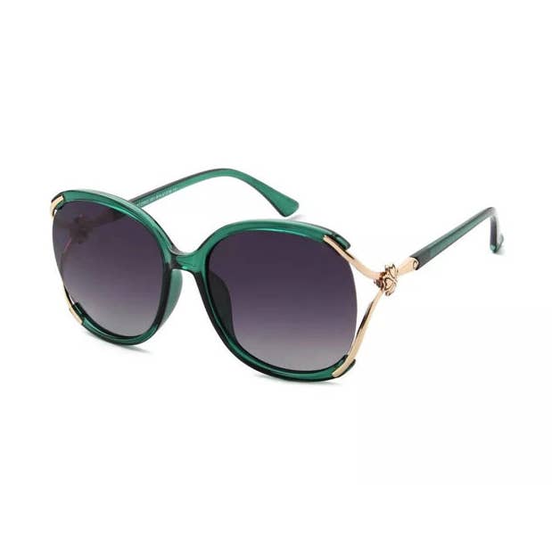Jaded Green Polarised Sunglasses -European Womens Sunglasses for wholesale by TiaraBleu