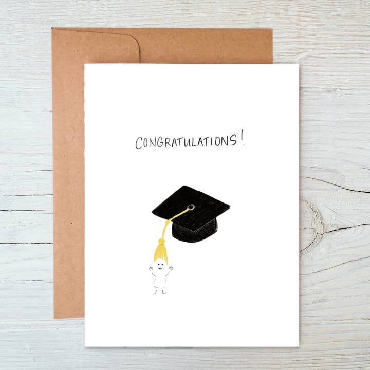 Grattis examen kort för wholesale av cheekymariePaperCo.