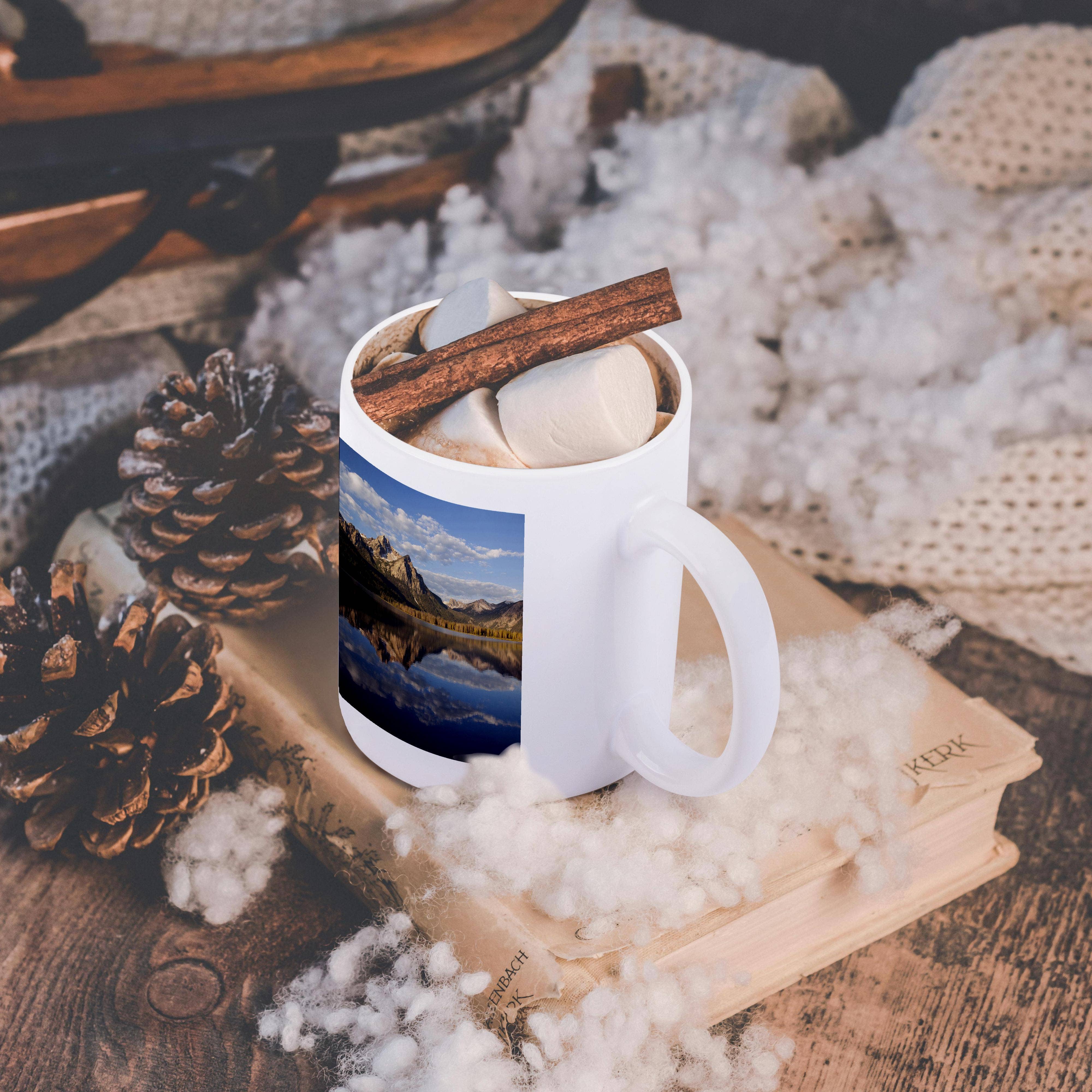 3dRose – wholesale Kaffekoppar – 3dRose, USA, Idaho, Stanley Lake, McGowan Peak - US13 JWI0146 - Jamie och Judy Wild, Mugg11