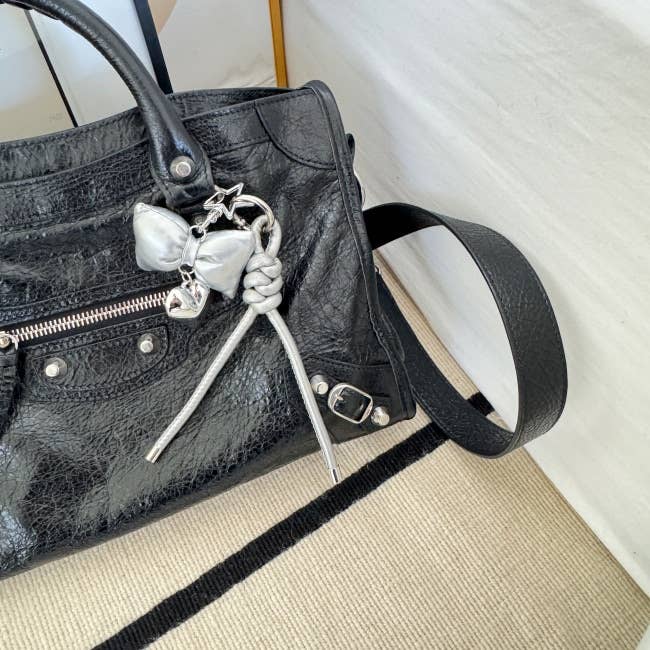 MOND HAUS - Wholesale Keychain - Unisex - Calix Keychain | PU leather rope braided kitschy Ribboncharm4