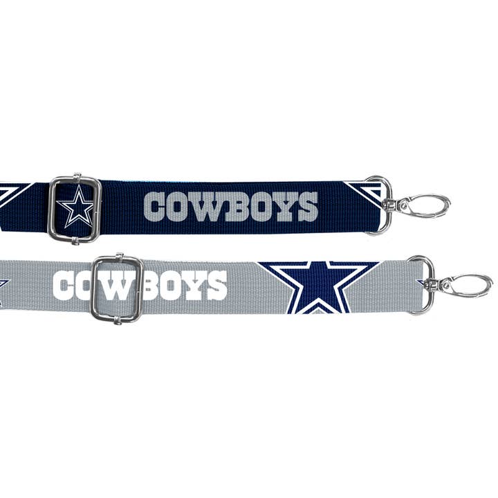 Little Earth Productions - Wholesale Purse/Bag Accessory - Unisex - NFL Dallas Cowboys Clear Pattern Strap Bag