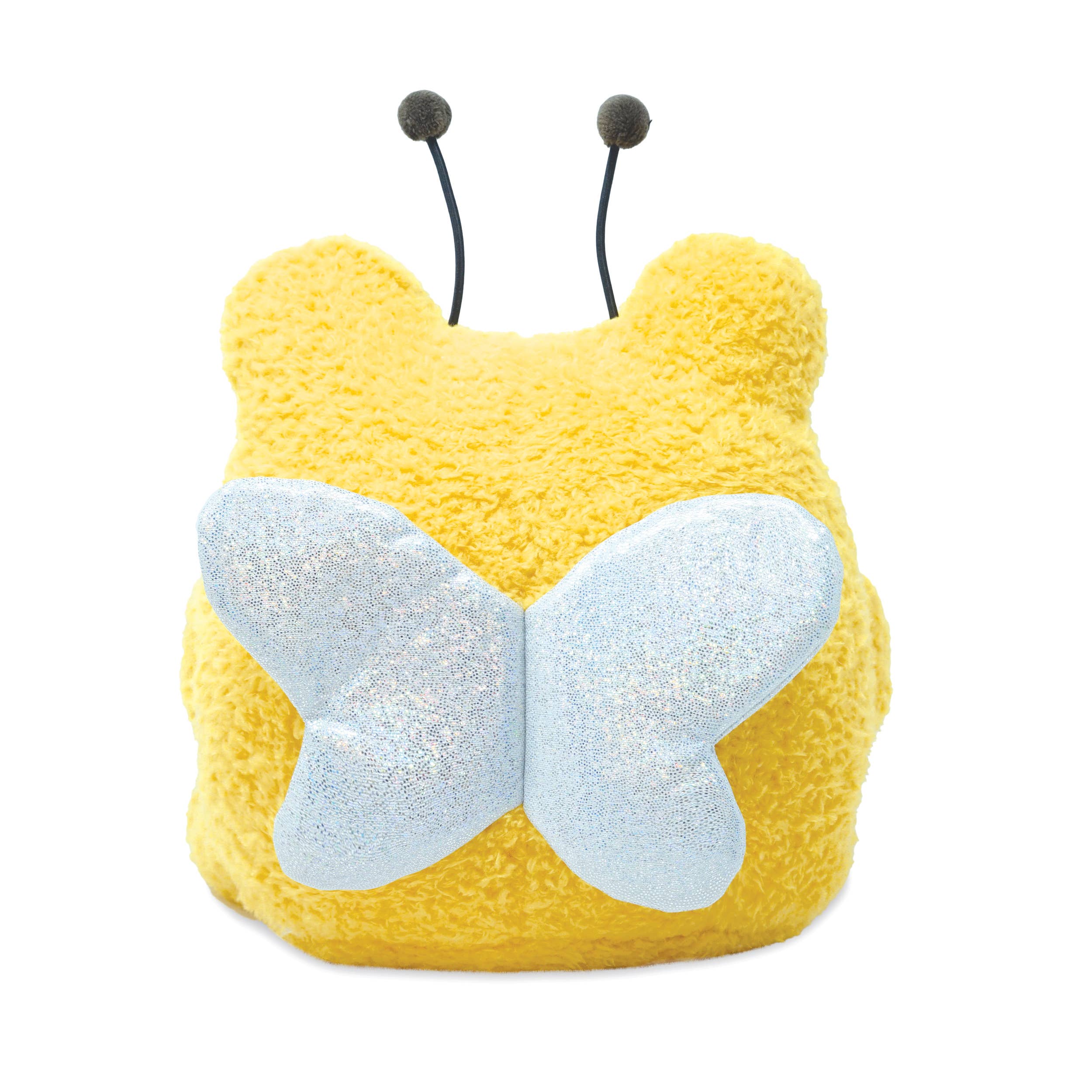 Cuddle Barn, Inc. - Wholesale Stuffed/Plush Toy - Kids & Baby - Bumble Wawa (Soft Fluffy Yellow Bee Frog Plushie)3
