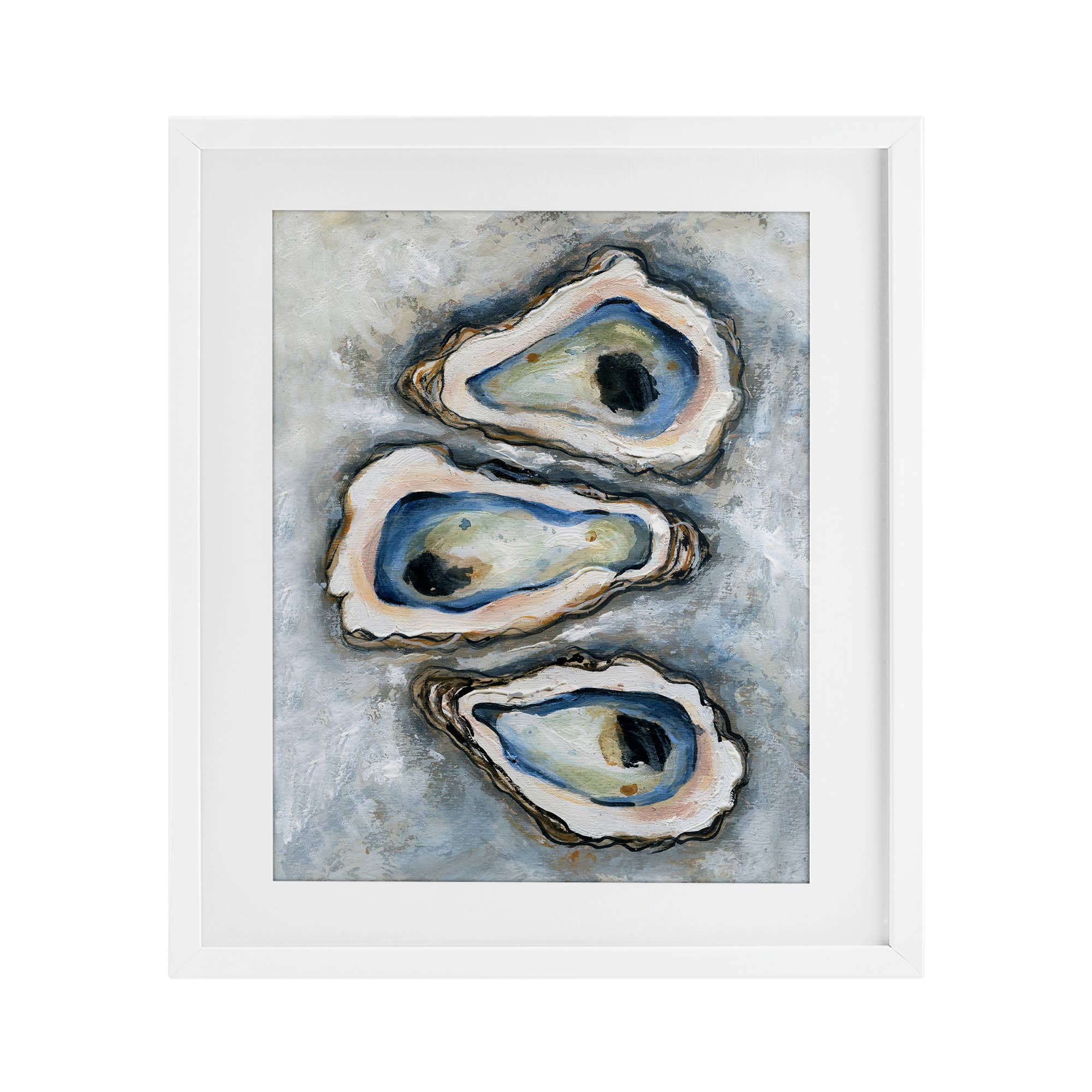 Stupell Industries - Wholesale Wall sign - Oyster Bar Trio - Print Under Glass Wall Art13