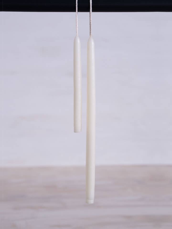 Skinny Tapered Candles - Off White for wholesale by Made Market Co.