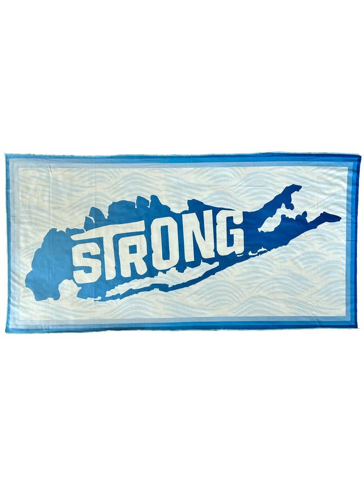 Ensemble serviette et sac Island Strong pour la vente par Long Island Strong