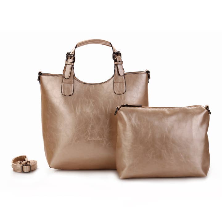 INES DELAURE - Wholesale Tote Bag - Women's - 2 in 1 tote bag21