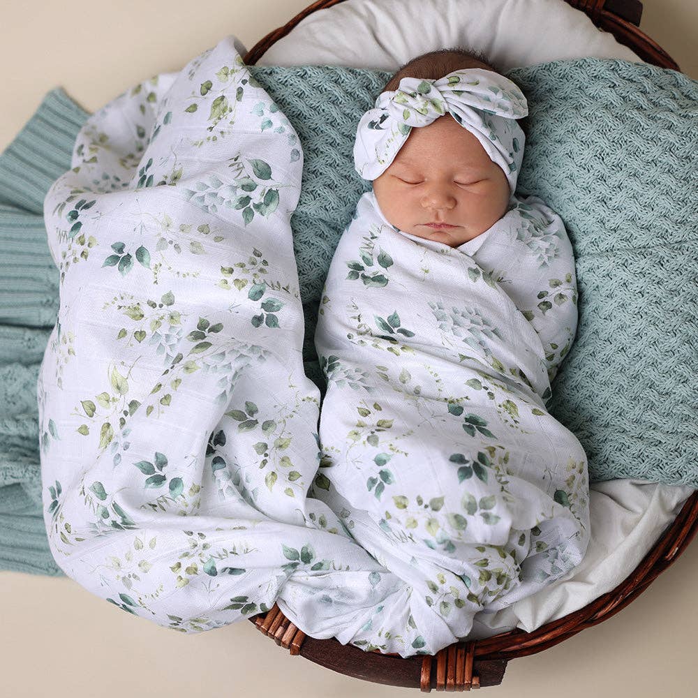 Snuggle Hunny – wholesale Swaddle – Baby – Eden Organic Muslin Wrap2