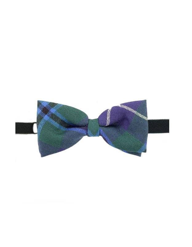The Scotland Kilt Company – wholesale Bow Tie - Men’s – 100% Wool Tartan Bow Tie - Douglas Modern0