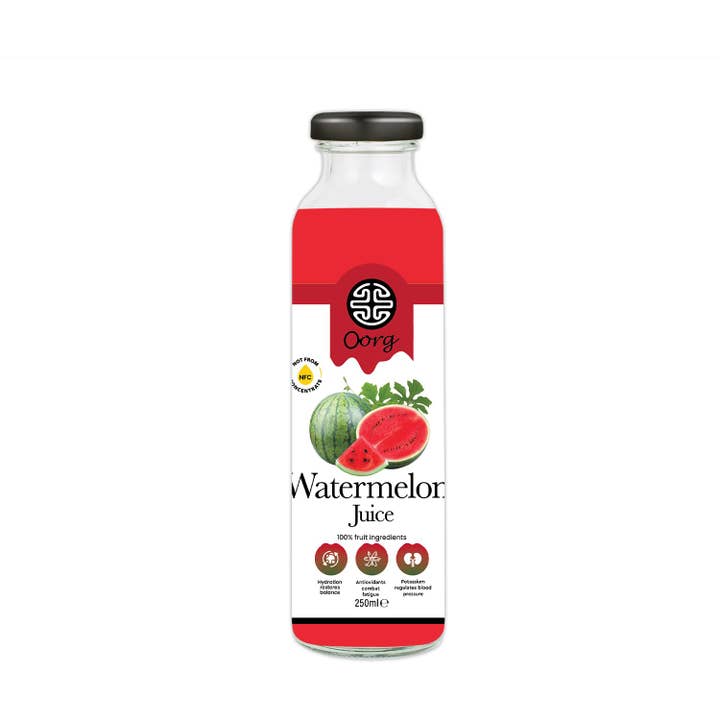 OORG Natural Watermelon Juice for wholesale by OORG