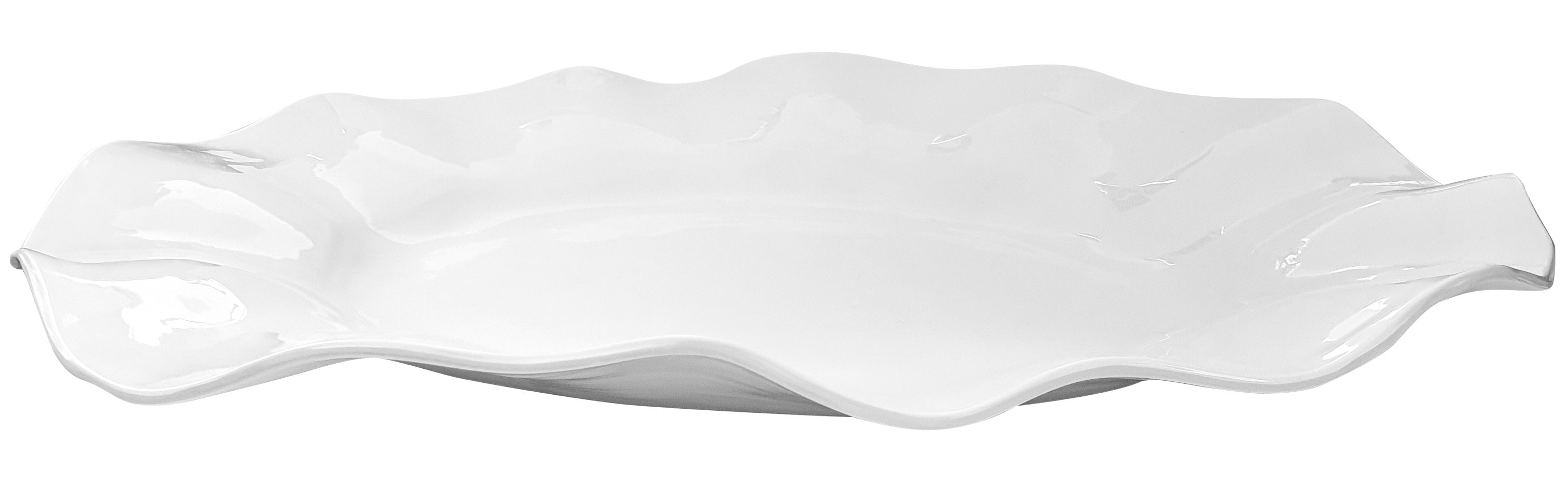 Relish – Engroshandel Fad – 21" Stor Bølget Ovalt Fad1