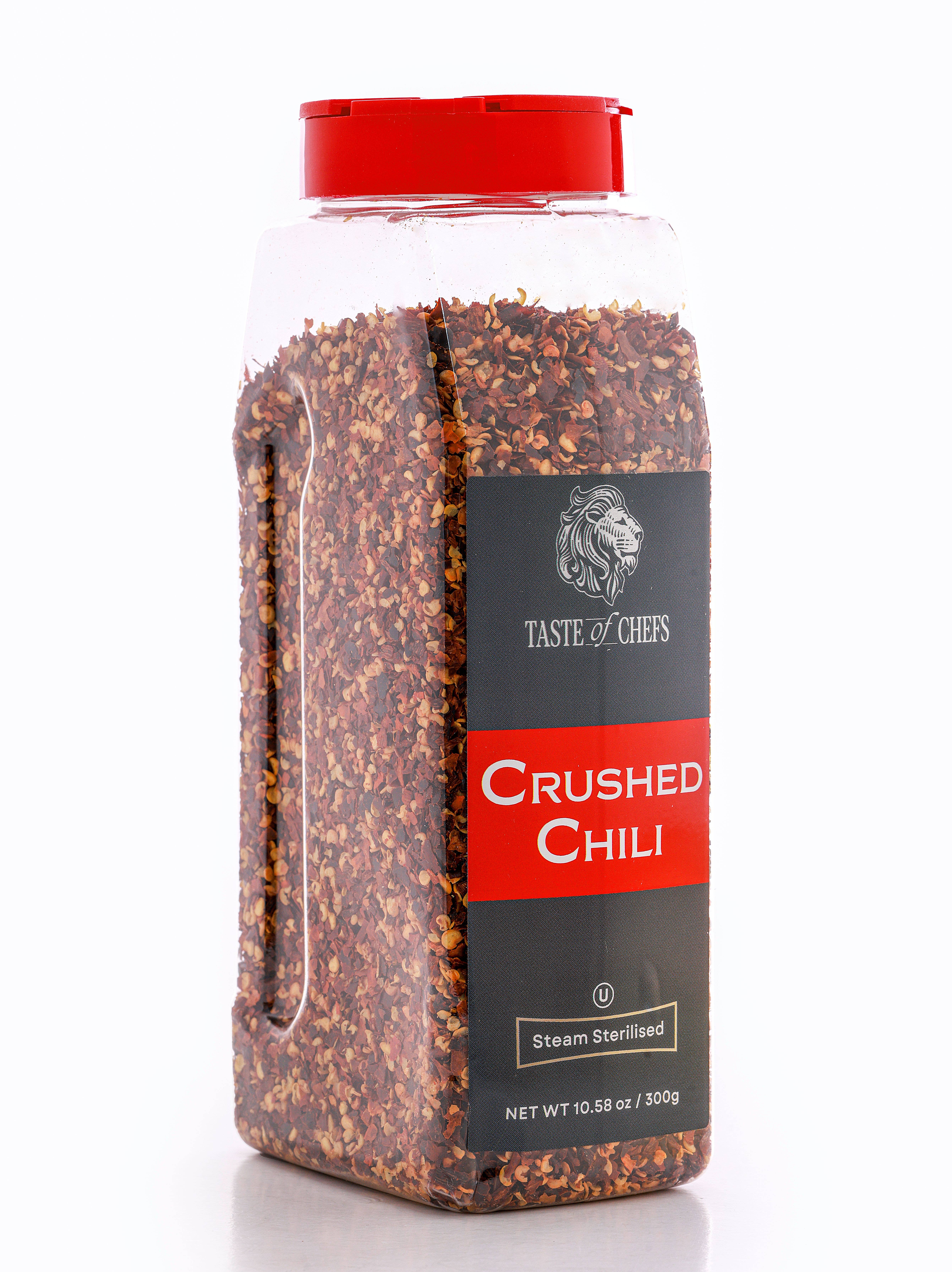 Taste of Chefs - Wholesale Dried Spice - Crushed chili 10.6oz0