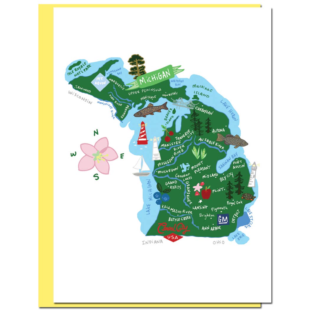 Allport Editions – wholesale Vardagliga hälsningskort – Hej USA Card Series - ALLA 50 STATER HÄR!24