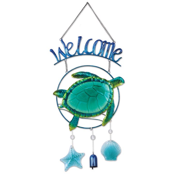 Turtle Welcome Sign for wholesale by Sunset Vista Designs