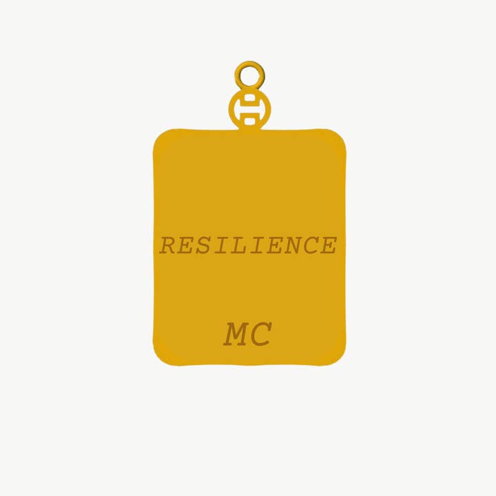 Harvest Jewels - Wholesale Individual Charm/Pendant - Mahjong Bird Bam Pendant - Gold-Plate3