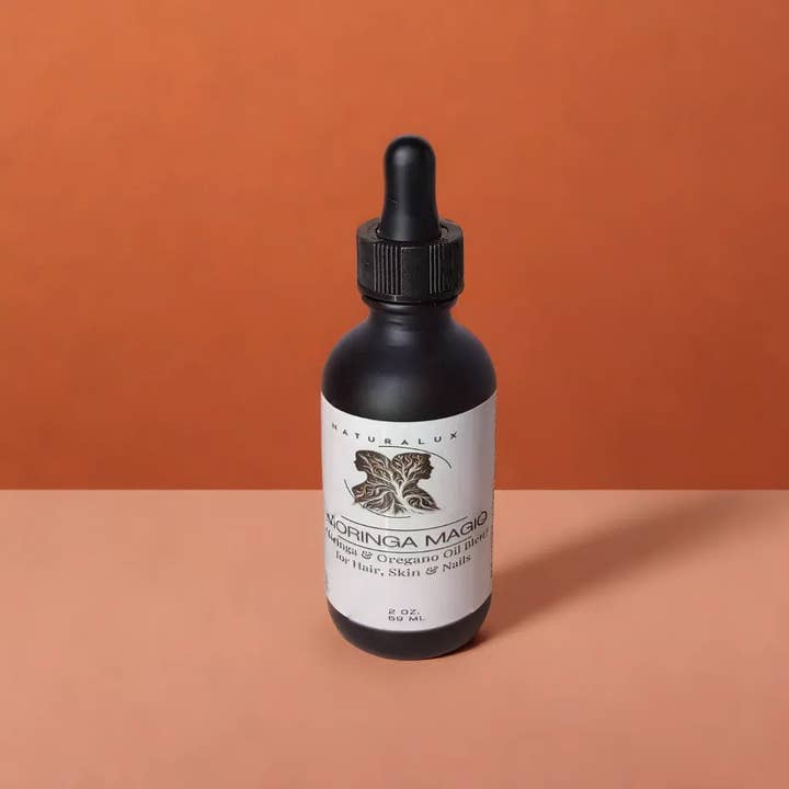 Magie de Moringa avec Huile d'Origan pour la vente par Naturalux Life & Wellness