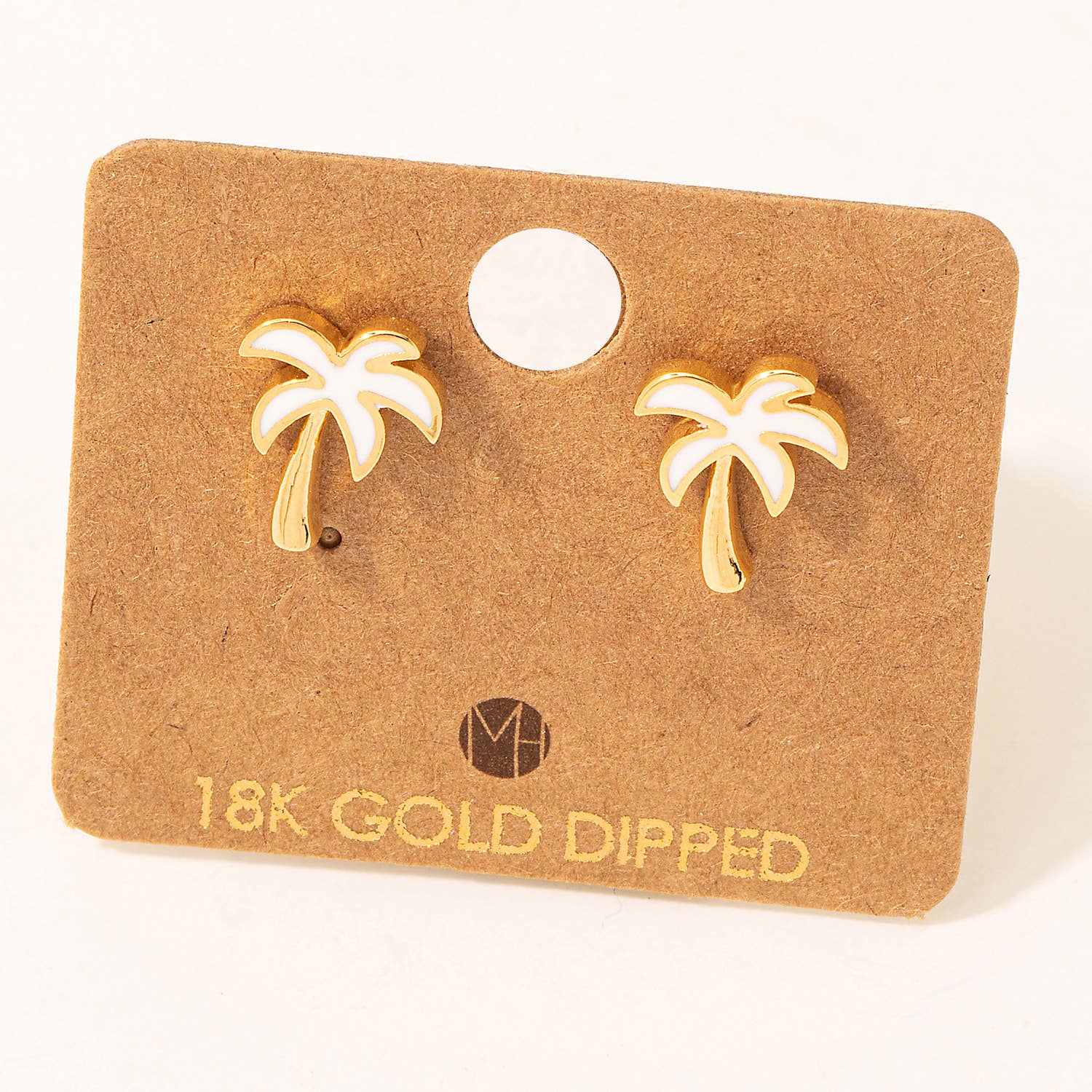 Fame Accessories - Vente Clous d'oreille - Puces d'oreilles mini palmier2