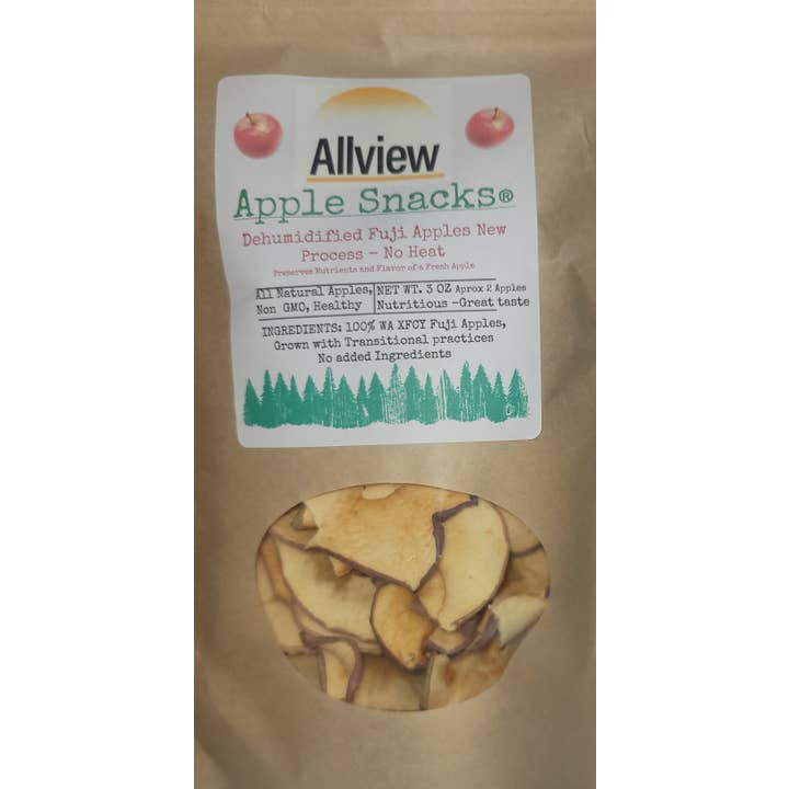 ALLVIEW ORCHARDS - Wholesale Dried/dehydrated fruit - Fuji dehumidified Apple Snacks1