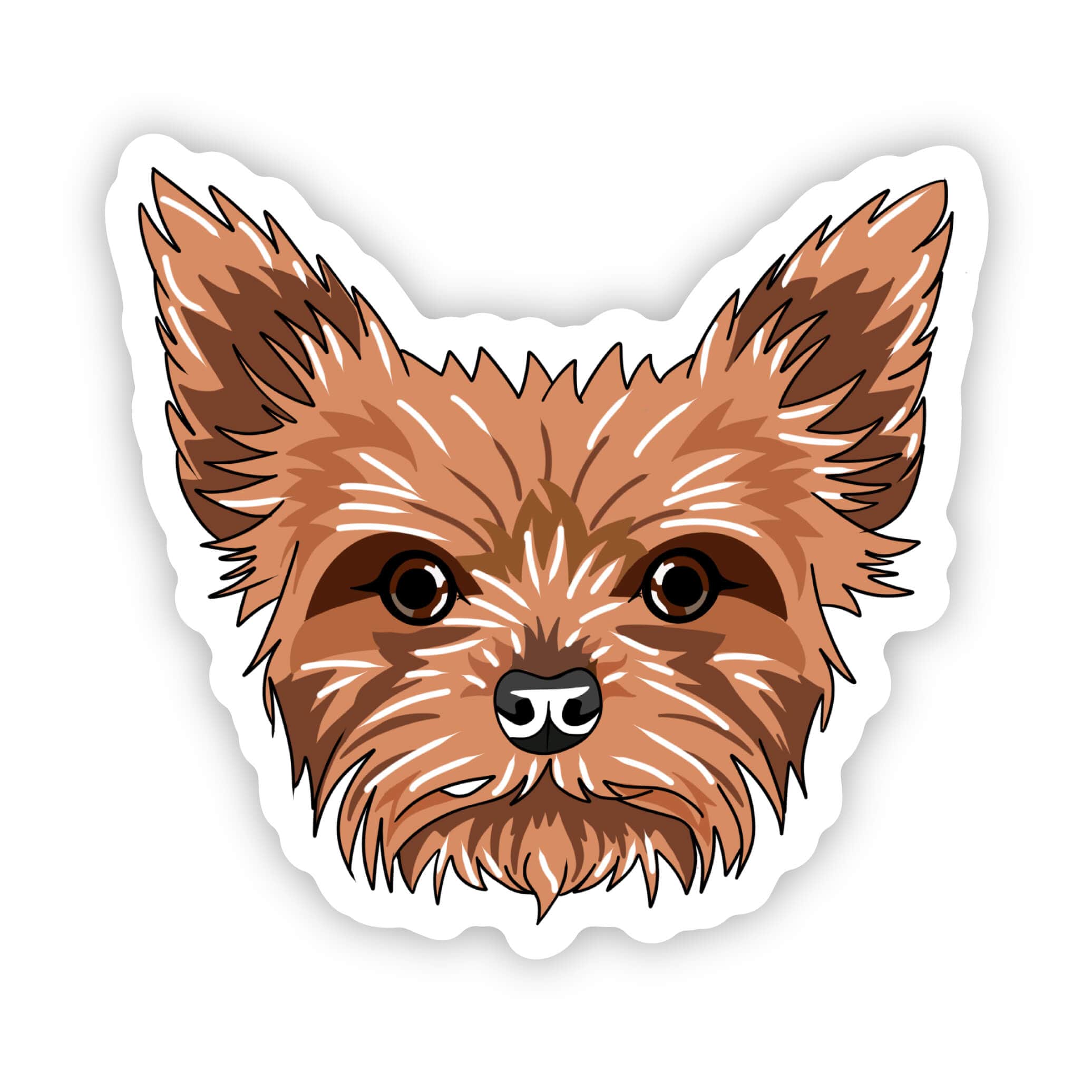 Big Moods - Wholesale Sticker - Yorkshire Terrier Sticker